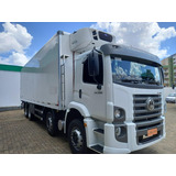 Vw 24.280 2022/2023 Com Baú Refrigerado 8x2 Bitruck