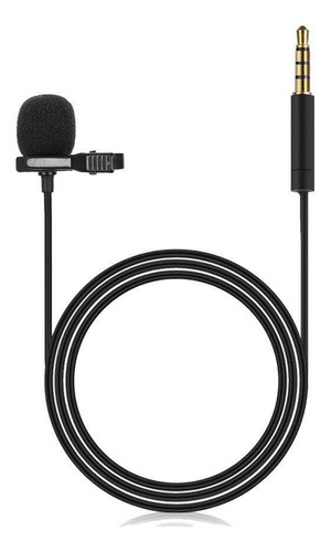 Microfono Corbatero Pc Celular Omnidireccional Plug 3.5