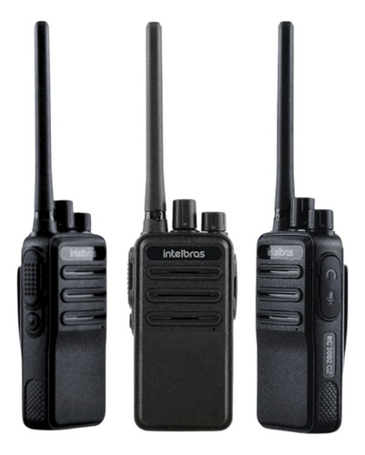 3 Rádios Comunicador Intelbras Rc3002 16 Canais Homologado 