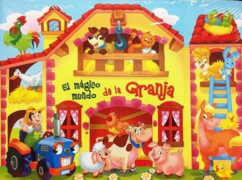 Lote 6 Libros Infantiles - Mundo Magico De La Granja