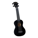 Hamano U-30bk Ukelele Soprano Colorido - Negro