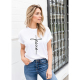 Hermosa Camiseta De Mujer Diseño Frase Jesús 