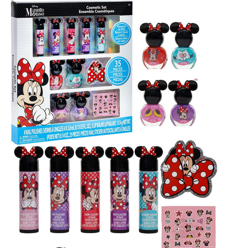 Set Esmaltes Uñas Para Niñas Original Disney Set Kit Belleza