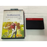 Master System : Golfamania Golf Mania Tectoy Caixa Se Manual