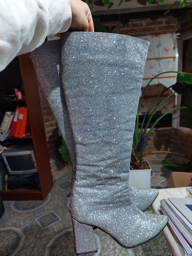 Botas Bucaneras Con Glitter