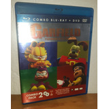 Blu-ray + Dvd Garfield Y La Fuerza De Las Mascotas 