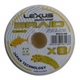 Multifilamento Lexus Braid 8 Hebras X 100m 0.18mm