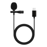 Microfono 3m Lavalier Solapa Tipo C Universal Celular Usb-c