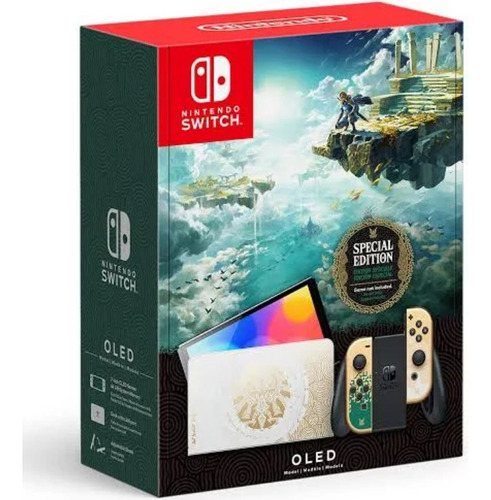 Consola Nintendo Switch Oled Edición Tears Of The Kingdom