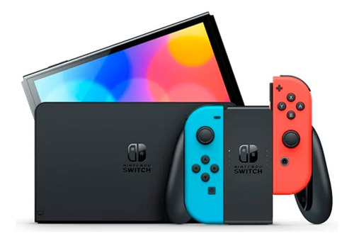 Oled, Nintendo Switch Oled 64gb Blanco/neon Impecables