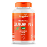 Regener Flex, Colágeno Tipo 2 40mg, Cálcio, 60 Cáps, Biogens