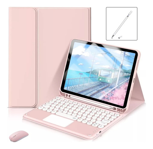 Funda Con Teclado Mouse Y Lapiz Para Galaxy Tab A8 10.5 X200