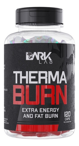 Termogênico Therma Burn 210mg De Cafeína 120 Caps Dark Lab