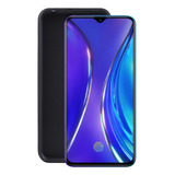 Funda De Teléfono Tpu Negra Esmerilada Para Oppo Realme X2