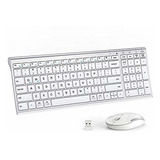 Iclever Gk03 Combinacion De Teclado Y Mouse Inalambricos