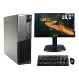 Cpu Lenovo M92 Core I3 3ª G 4gb Ddr3 500gb + Monitor