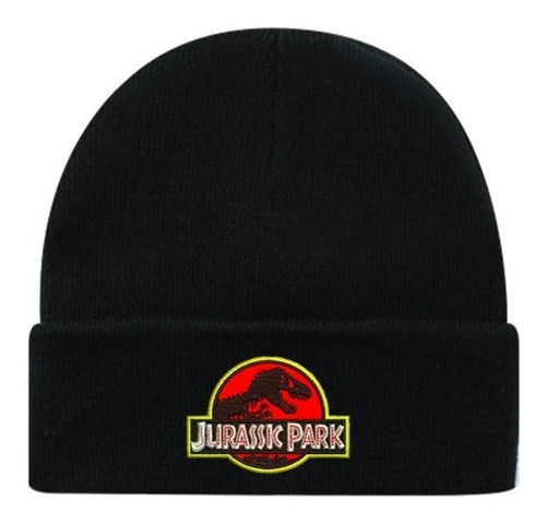 Gorro Jurasic Park Bordado Beanie Bonete Boina