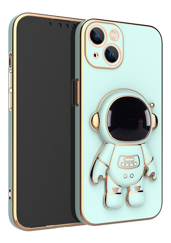 Capa Da Caixa De Suporte Oculta Do Astronauta Para iPhone 13