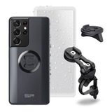 Kit Soporte Celular Bici Con Funda Para Samsung Sp Connect