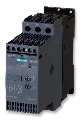 Arrancador Suave Std 32a, 15kw, S0 3rw3027-1bb14 Siemens 