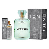 Kit Perfume Masculino Tom Mister Amakha Paris 100ml E 15ml