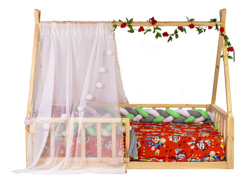 Cama Para Niños Montessori Tipi Bv - 1,5 Plaza