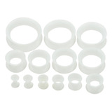 13 Pares Expansores De Silicona Suave 3mm-25mm Conjunto