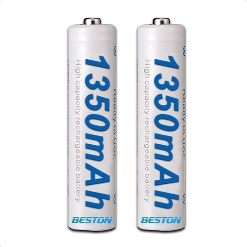 Pilas Recargables Aaa 1350 Mah Ni-mh Beston Pre-cargadas