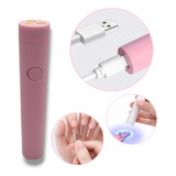 Linterna Mini Uv/led Para Uñas Gelificadas Soft Gel Press