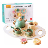 Juego De Té Para Niños Kitchen Toy, Con Tazas