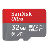 Tarjeta De Memoria Sandisk Sdsquar-032g-gn6ma  Ultra Con Adaptador Sd 32gb