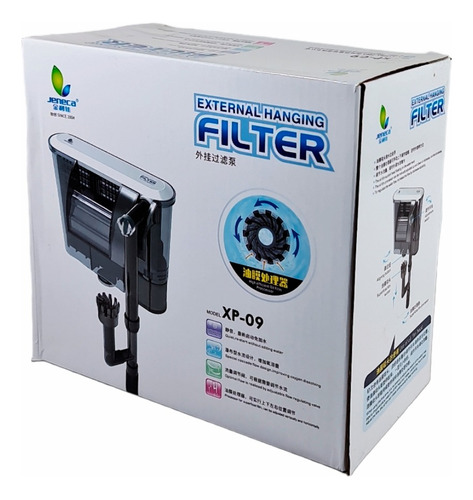 Filtro Cascada Acuario Xp-09 200 Litros/hora