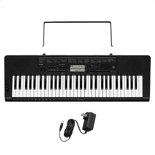 Organo Teclado Casio Ctk3500 5/8 Sensitivo Usb Atril Fuente