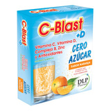 C-blast+d Cero Azúcar  Vitamina C Y D, Complejo B Zinc 