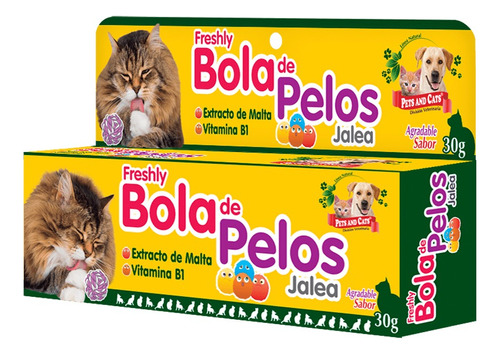 Bola De Pelos Jalea Para Gatos