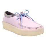 Zapato Cuero Mujer Recife Low Morado Hush Puppies