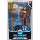 Dc Multiverse Figura Wonder Woman Todd Mcfarlane Gold Label