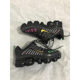 Nike Vapormax 360 Negra Verde Y Rojo / 41 Arg 26,5cm