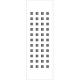 Stencil 10x30 - Quadrado Alinhado Pequeno (opa 282)