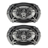 Par De Bocinas Cono Plata  6x9,  X4-6.9 Soundstream