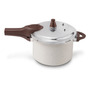Brinox Pressure Panela De Pressão Revestimento Cerâmica Indução 4,2l Cor Vanilla
