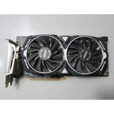 Placa Video Msi Radeon Rx480 8gb Ddr5 256bit Usada Com Caixa