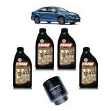 Kit Cambio Aceite Vw Vento 1.6 Lts 2020 A Sintético Y Filtro