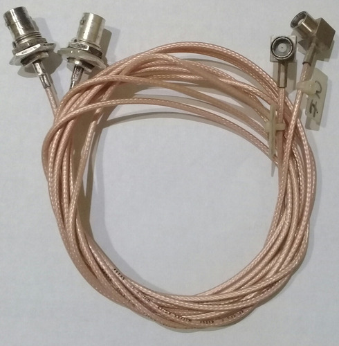 Cable Mcx Bnc 1.2m Belden