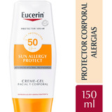 Sun Crema Gel Fps 50 Eucerin Allergy X 150 Ml
