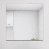 Espelho Quadrado Grande Decorativo Quarto Banheiro 60*60cm