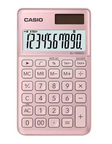 Calculadora Portatil Casio Sl-1000sc 10 Digitos Pantalla Xl