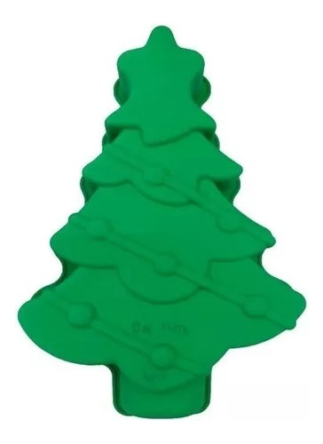 Molde De Silicona Para Queques Con Forma De Árbol Navidad