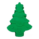 Molde De Silicona Para Queques Con Forma De Árbol Navidad