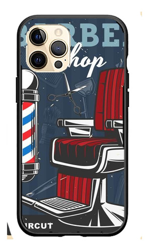 Funda Case Protector Barber Shop Barberia Para iPhone Mod2